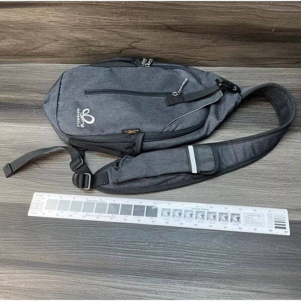 Waterfly Sling Backpack Sling Bag Travel Hiking Crossbody Daypack Casual Chest